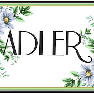 Adler Bentwood Box- Custom Decals - Sewing Machine waterslide decals