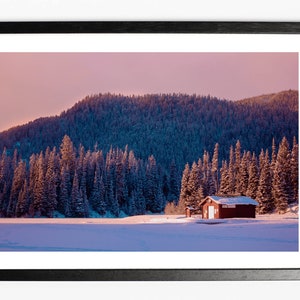 Cabin In The Snow