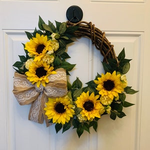 Sunflower Wreath | Summer Wreath