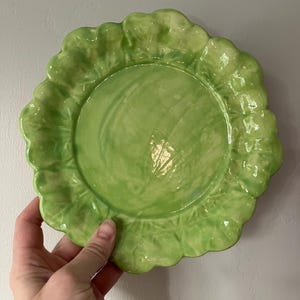 Holland Mold Cabbage Plate 1974
