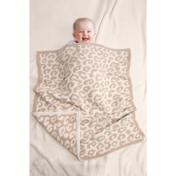 Leopard Cheetah Baby Blanket Dupe Etsy