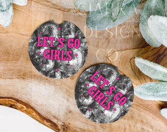Posavasos para coche Let’s Go Girls
