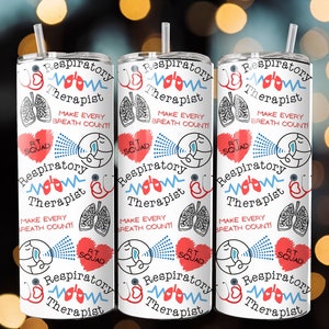 Respiratory Therapist 20oz skinny tumbler