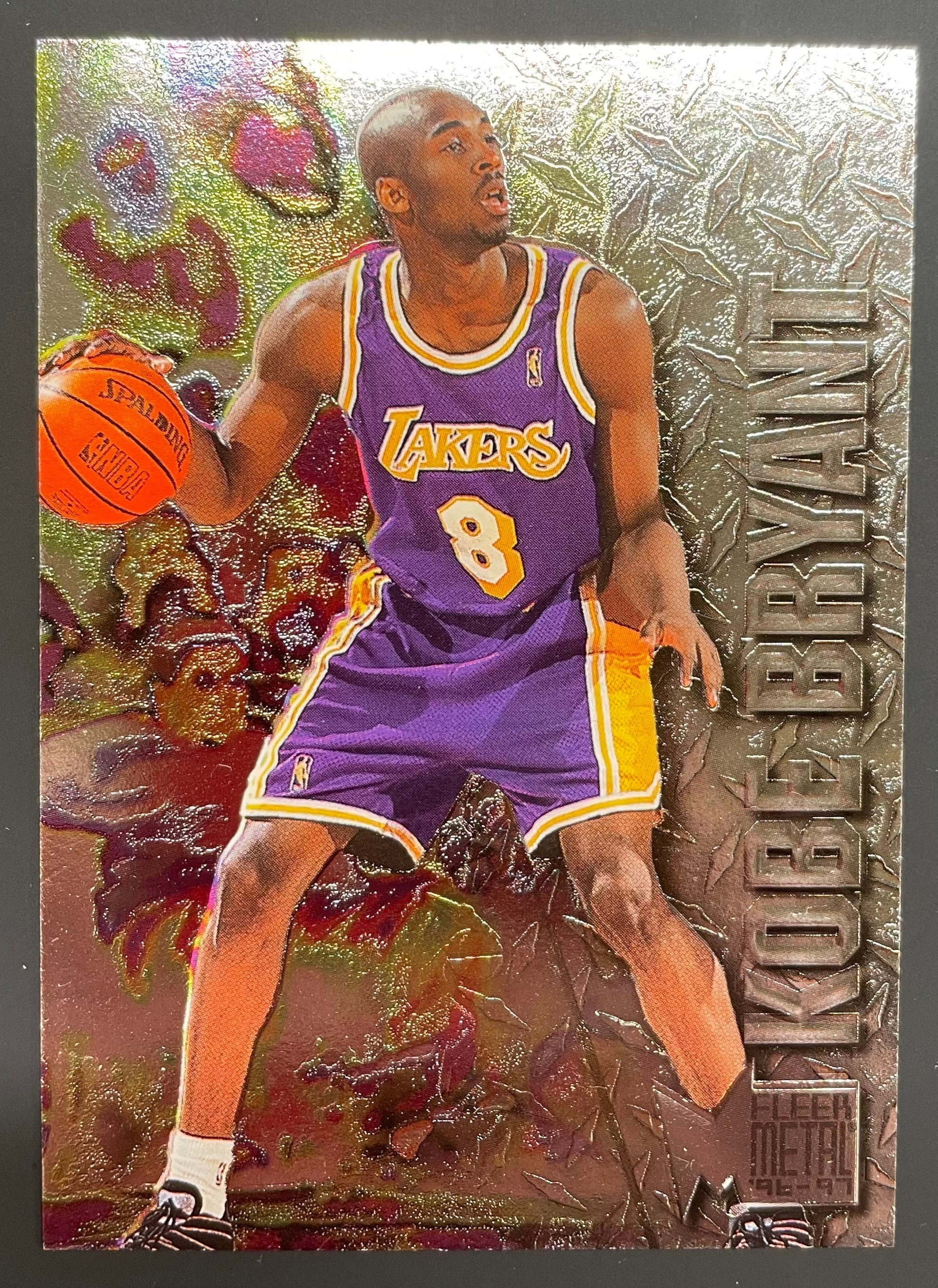 Kobe Bryant Signed Collectible Rookie Card