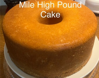 7 up/Lemon Mile High Pound Cake