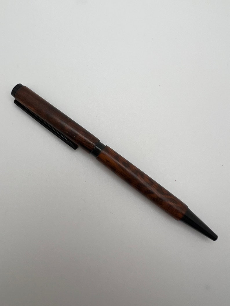 Custom Wood Ballpoint Twist Pen Etsy