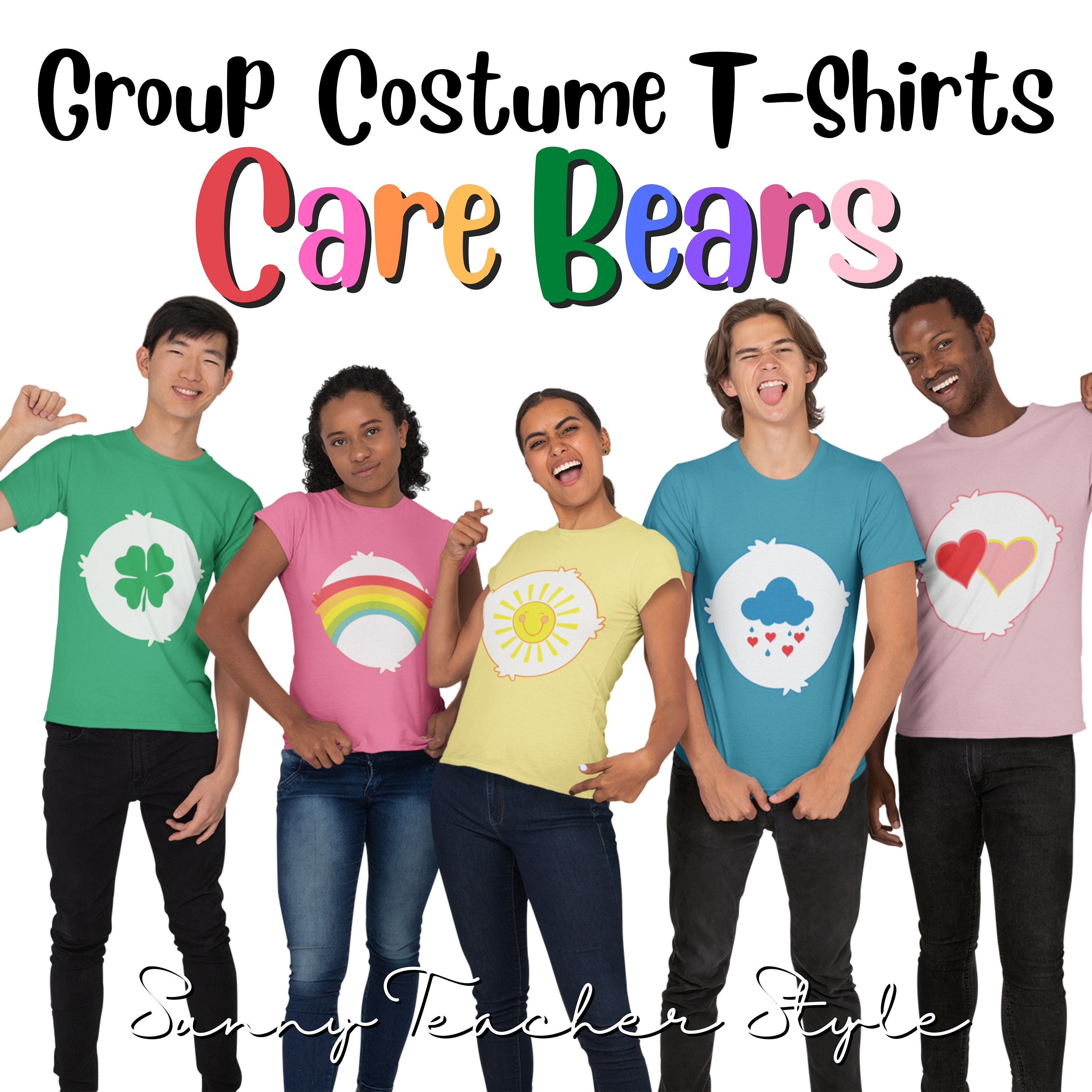 Group Halloween Tshirts Group Bear Costume Shirts Teacher Etsy