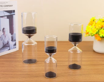 5/15/30 minute hourglass/colored hourglass home decoration colleague/creative living room, anti-anxiety/best gift/home decoration