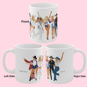 Tazza da caffè in ceramica Beyonce da 11 once - /Tazza Cowboy Carter/Regalo Beyhive/Merchandising Beyonce/Tazza Beyonce/Tazza da 11 once