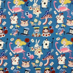 Cartoon Girl Fabric,Cotton Fabric,43Inch X 1/2Yard