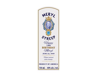 Digital Download - Personalized Gin Label for any Occasion!