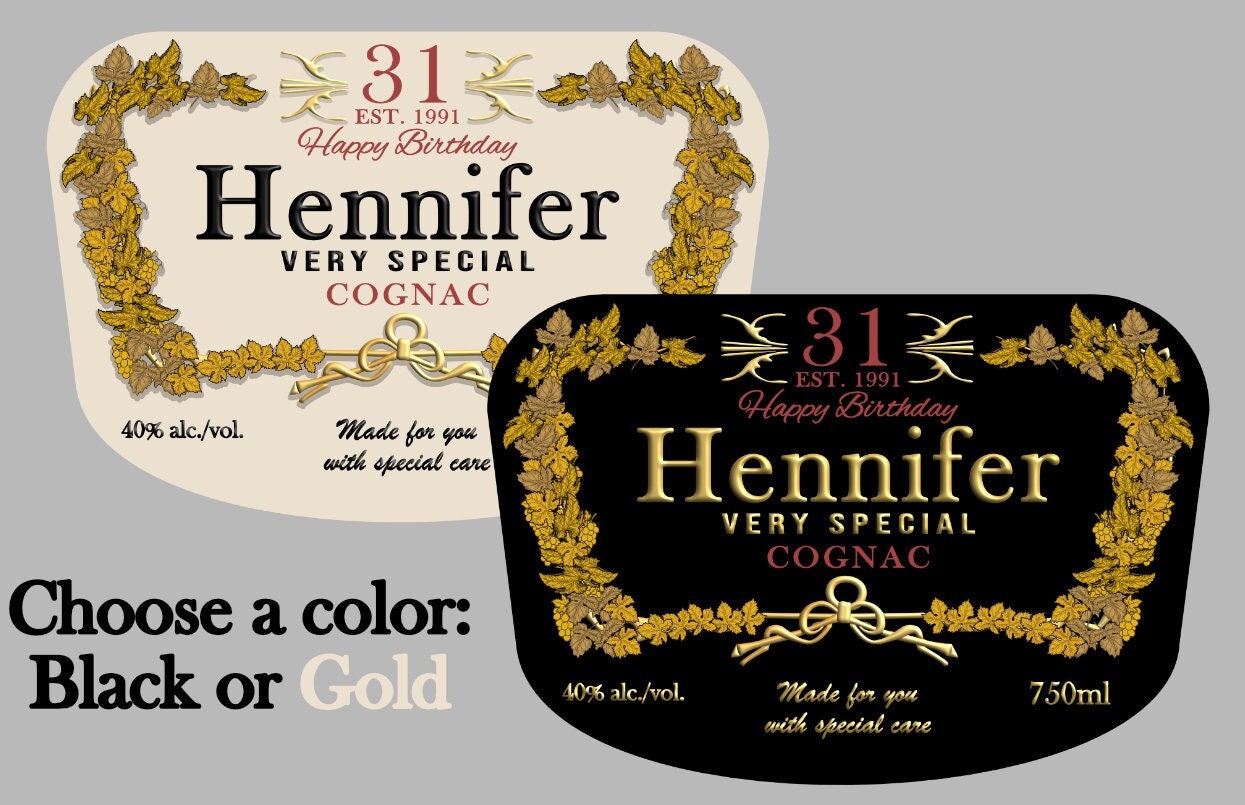 LV inspired Hennessy bottle birthday edition 🥳 ✨ #louisvuitton #glit, Birthday Gifts