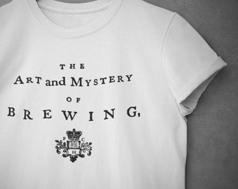 The Art and Mystery of Brewing | Unisex Jersey Short Sleeve Tee | 18th century design