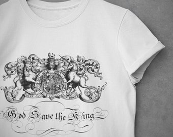 God Save the King Unisex Jersey Short Sleeve Tee | 18th century inspired design