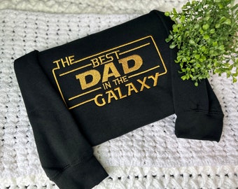 Fathers day gift, Star wars gift, Best dad in the Galaxy, Mandalorian inspired, Star wars embroidered, Star wars dad gift
