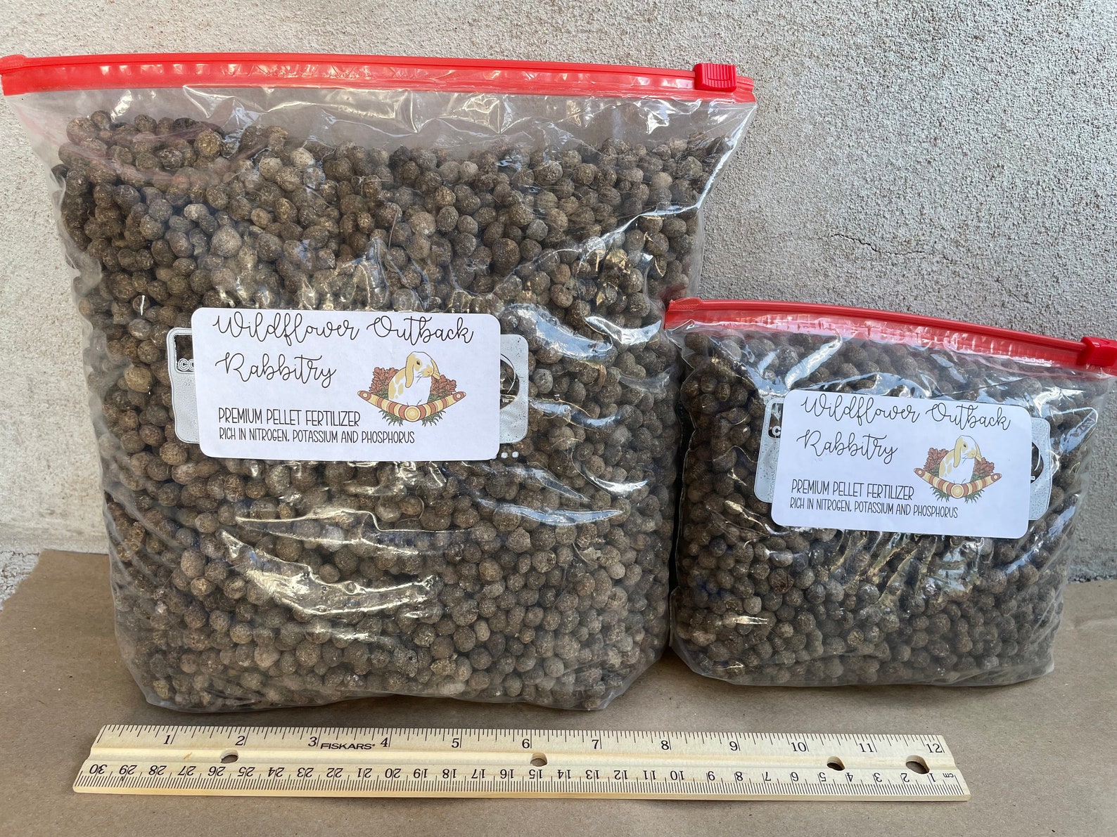 Rabbit Poop Fertilizer Quart or Gallon Size Etsy