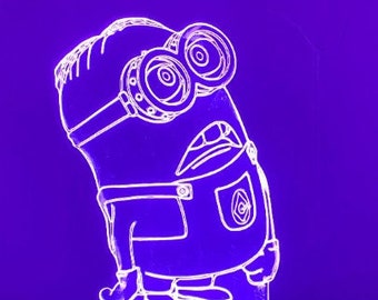 Personalized Minion LED Nightlight