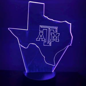 Texas A&M nightlight.