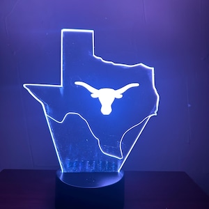 Texas Longhorn nightlight
