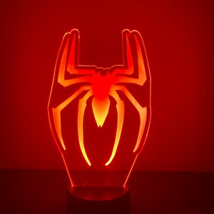 Spiderman Logo LED nightlight