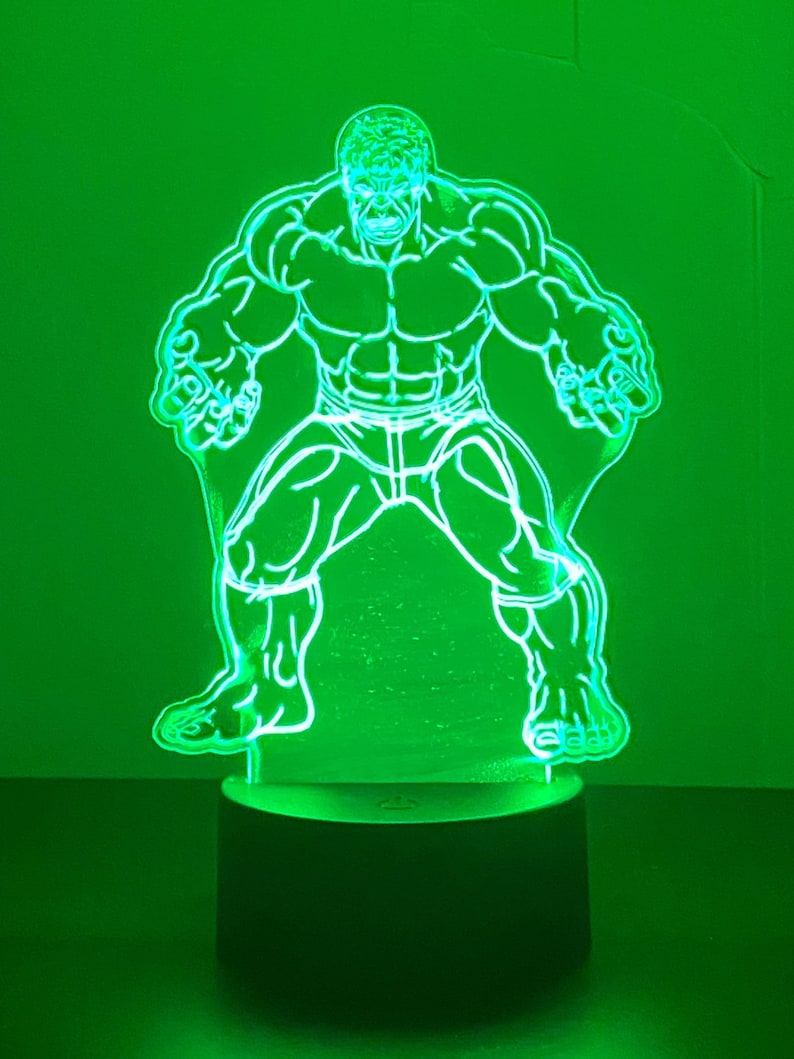 Hulk Light Hulk LED Nightlight - Etsy