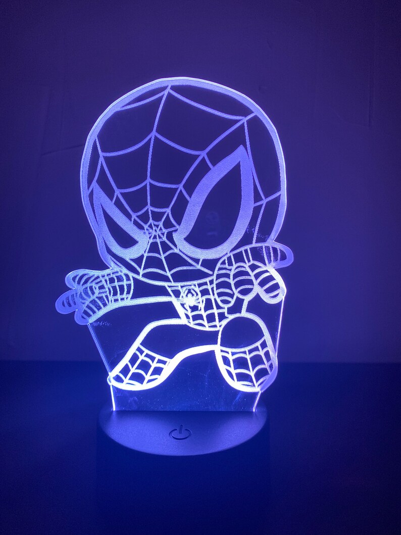 Spiderman LED Nightlight! - Etsy