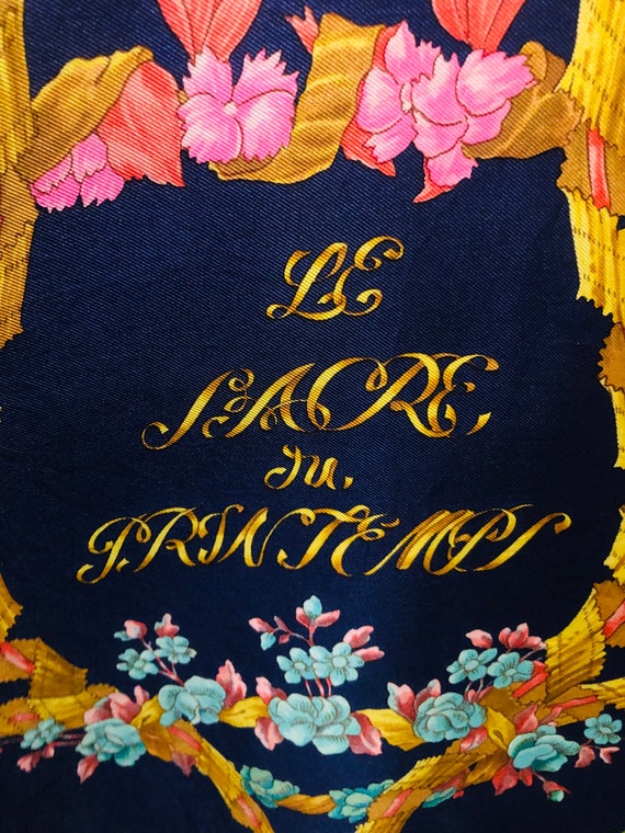 エルメス シルクスカーフ LE SACRE DU PRINTEMPS Hermes Scarf. 'le Sacre Du Printemps' . 100% Silk.designed