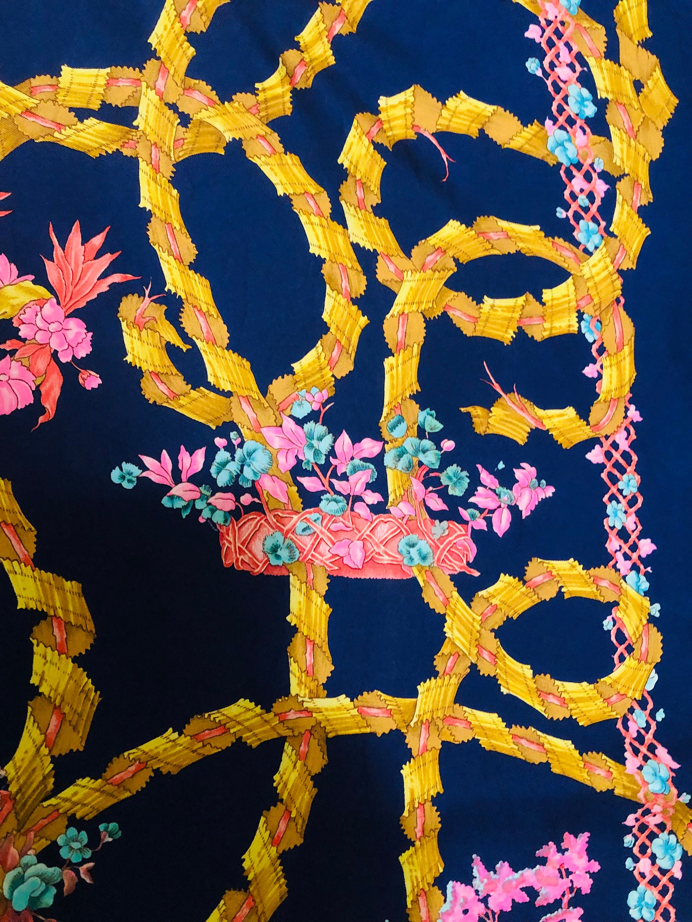 エルメス シルクスカーフ LE SACRE DU PRINTEMPS Hermes Scarf. 'le Sacre Du Printemps' . 100% Silk.designed