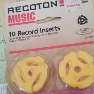 Record inserts