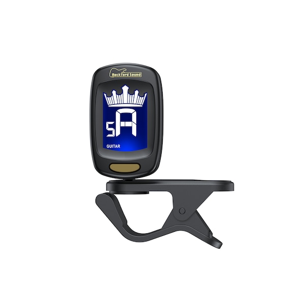 Rockford Sound MHT-1 Mini Clip-On Tuner with Backlight - Guitar and Bass tuner