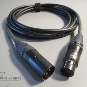 Canare L-2T2S Microphone Cable | Gold XLR Male to XLR Female | Lifetime Warranty