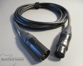 Canare L-2T2S Microphone Cable | Gold XLR Male to XLR Female | Lifetime Warranty