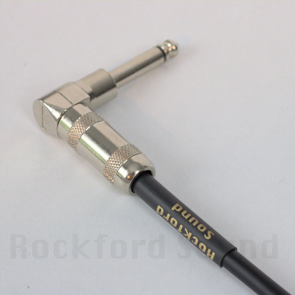Telecaster Plug In Canare GS-6 Classic Telecaster Guitar Cable, Extended Right Angle Tele ...