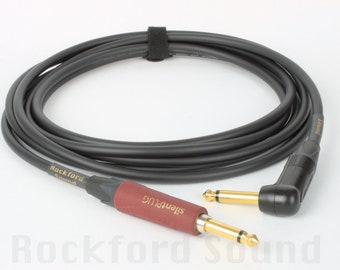 Mogami W2524 Guitar Cable | RA to 1/4&quot; silentPlug Gold Neutrik | Specify Length