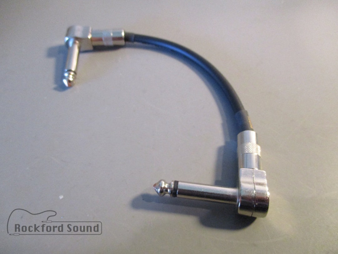 6 IN Mogami W2319 Pedalboard Patch Cable W/ G&H VLP Right Etsy
