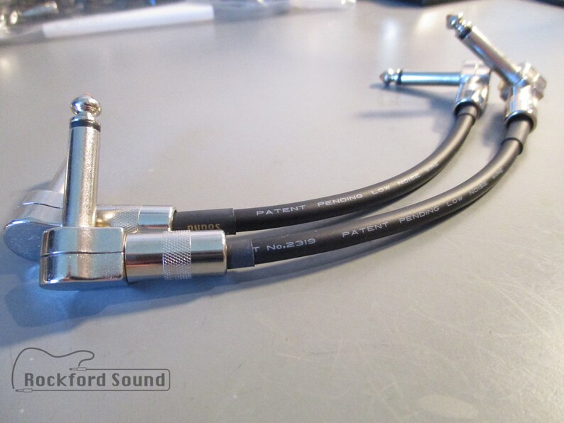 6 IN Mogami W2319 Pedalboard Patch Cable W/ G&H VLP Right Etsy