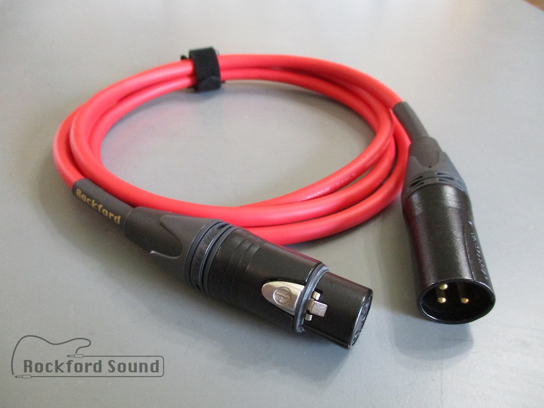 Mogami W2549 Neglex Microphone Cable Gold Neutrik XLR Male Etsy
