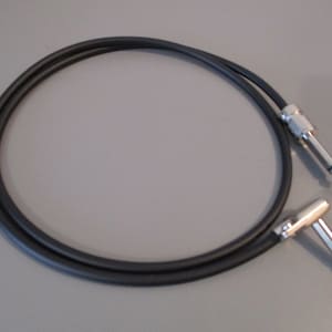 Mogami W2319 Patch Cable | RA to Straight, Nickel | Squareplug SP500/SPS5 | Specify Length | Pedalboard pedal cables