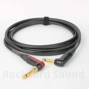 Mogami W2524 Guitar Cable | RA to RA silentPlug Gold Neutrik | Specify Length