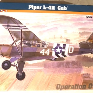 1/72 Mistercraft Piper L 4H Cub Opération Overlord Normandie France 6 juin 1944