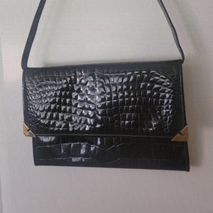 70s Italian Leather Bag - Etsy