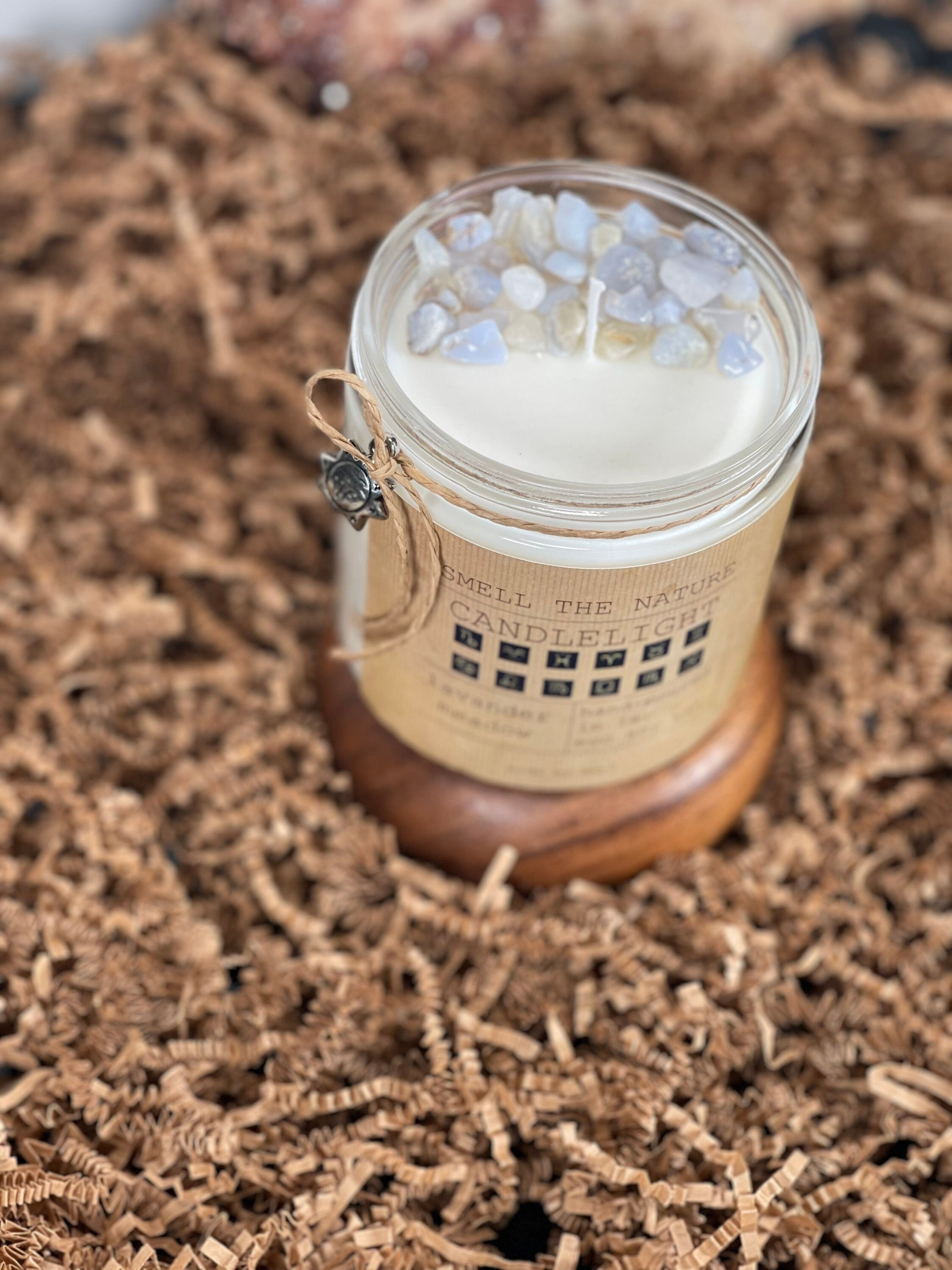 Libra Horoscope Sign Soy Wax Scented Candle, 8 OZ, 12 OZ, 16