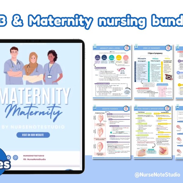 Maternity Study Guide Etsy