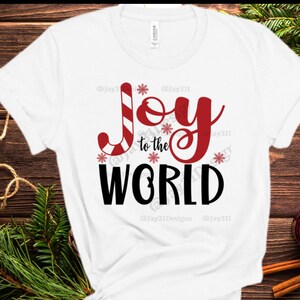 Joy to the World svg, Holiday Cheer Svg, Snowflake SVG, Christmas SVG, Christmas Shirt SVG, Merry Christmas Svg, Cricut, Sublimatie
