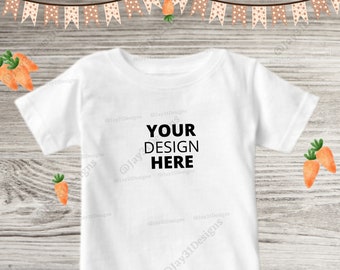 Easter Kids TShirt Mockup Kids White Shirt Mockup Siblings Mockup shirt Siblings Baby Bodysuit Mockup Rustic  Baby Mockup JPEG PNG Digital
