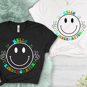 Hello Kindergarten SVG, Kindergarten svg, School, Ready for Kindergarten Svg, Start of School SVG, PNG , Cricut file, sublimation