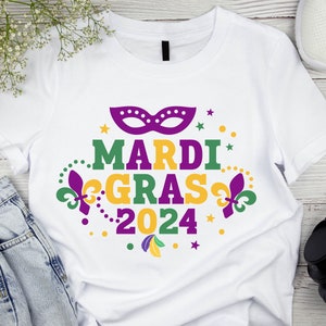 Funny Mardi Gras SVG, Mardi Gras 2024 SVG, Fat Tuesday Svg, Fat Tuesday matching shirts, Mardi Gras SVG, Mardi Gras cricut file, sublimation