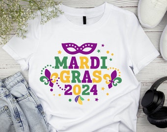 Funny Mardi Gras SVG, Mardi Gras 2024 SVG, Fat Tuesday Svg, Fat Tuesday matching shirts, Mardi Gras SVG, Mardi Gras cricut file, sublimation