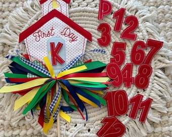 First Day/Last Day of School Wand | Red