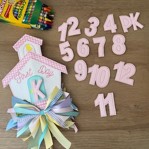First Day/Last Day of School Wand | Pink | Custom Back to School | Personalized Back to School |
